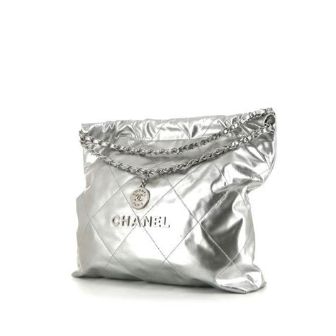 chanel silver purse - chanel 22 handbags.